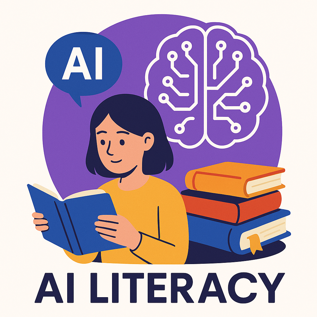 AI Literacy workshop illustration